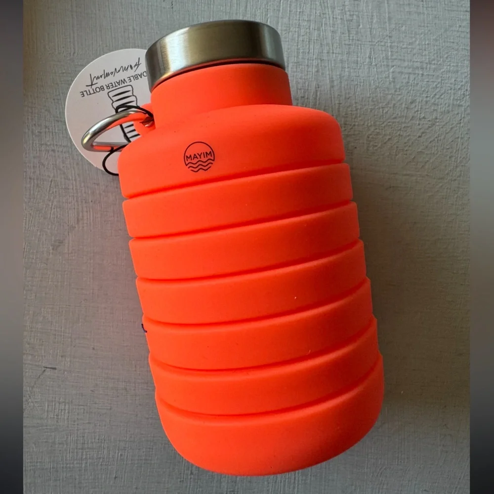 NEW FP Movement Exclusive 24oz Collapsible Carabiner Bottle